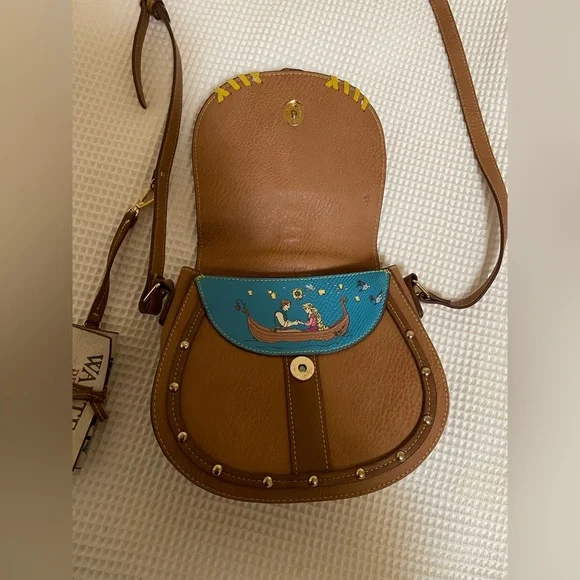 Disney Danielle Nicole  Tangled Flynn Ryder Crossbody Bag - Picture 4 of 12